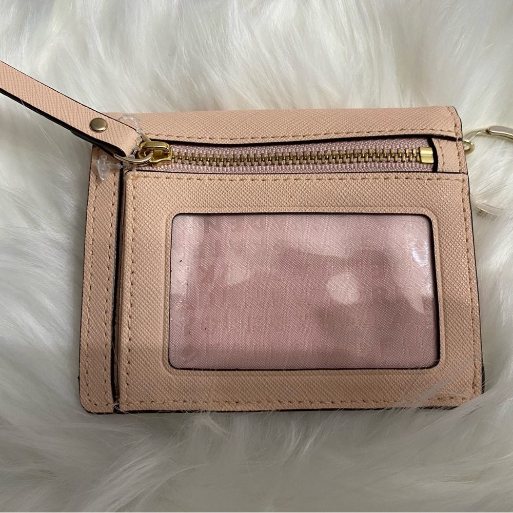 Kate Spade Pink Wallet Sleek Design Compact - Picture 5 of 5